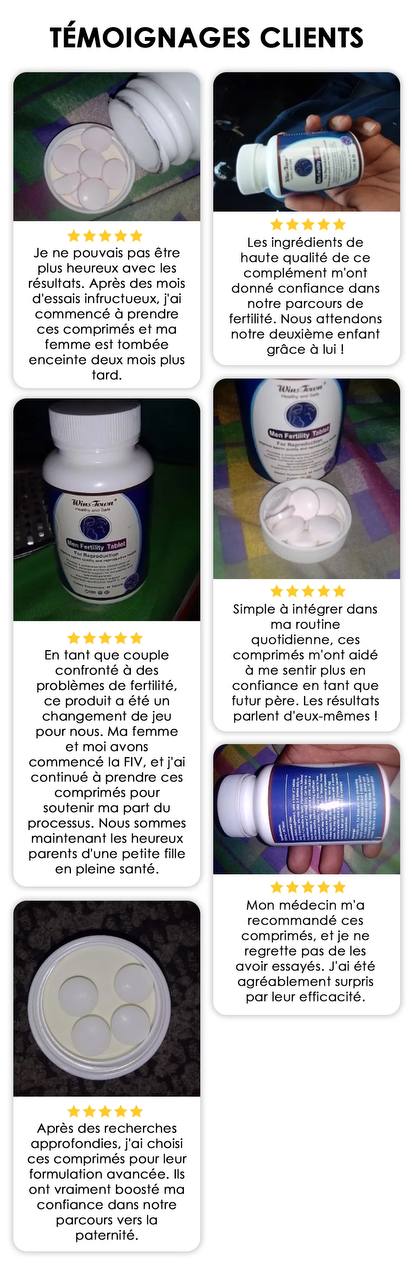 BOOSTER LA FERTILITE MASCULIN